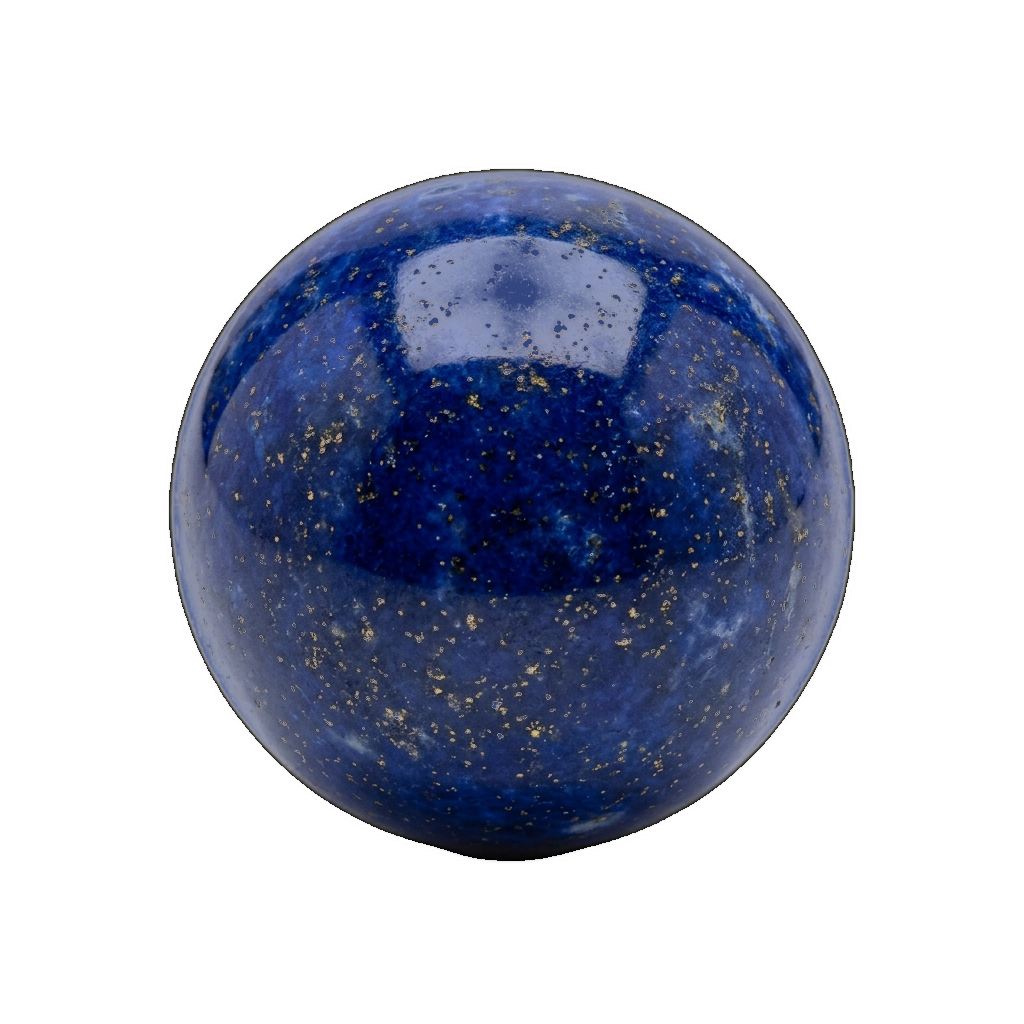 Lapis Lazuli — polished bead
